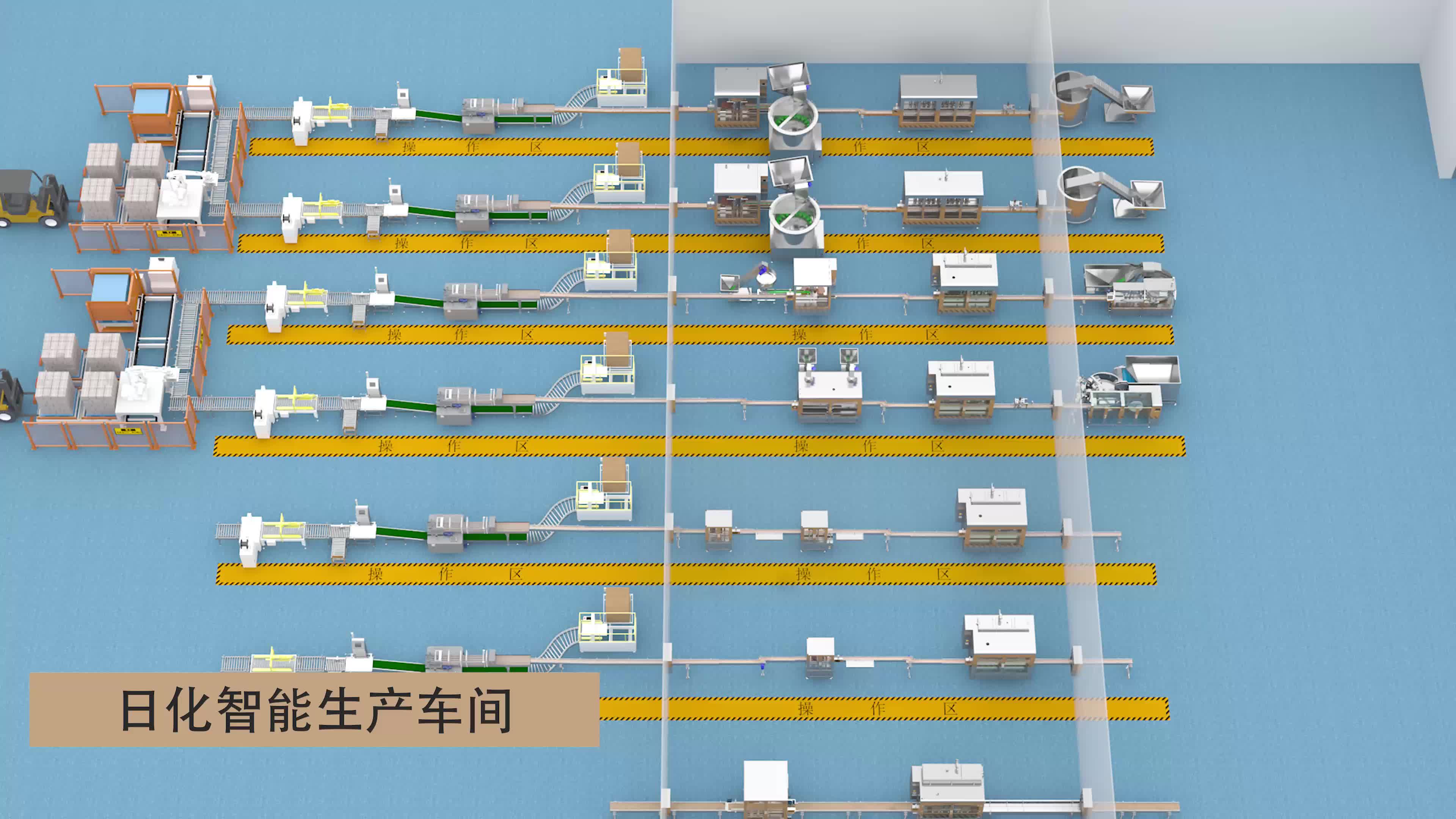 類農化安徽滁州寶思利1-2.5Kg洗潔精智能生產(chǎn)線